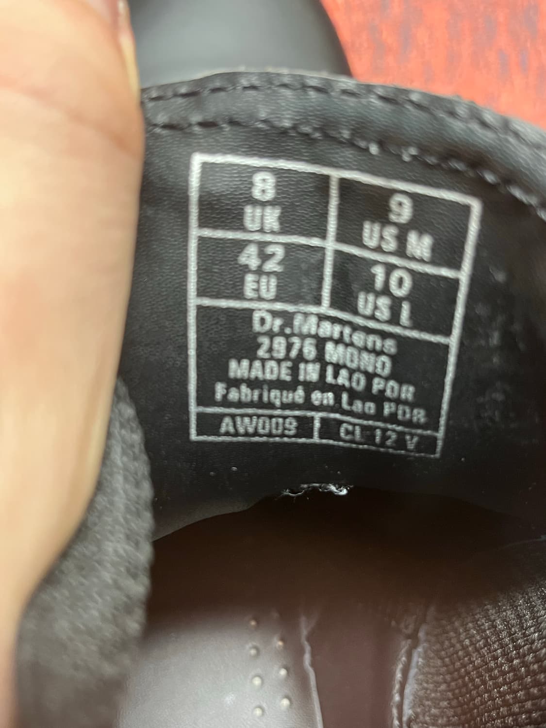 [270] 닥터마틴 2976 모노 블랙 첼시부츠 상품이미지7