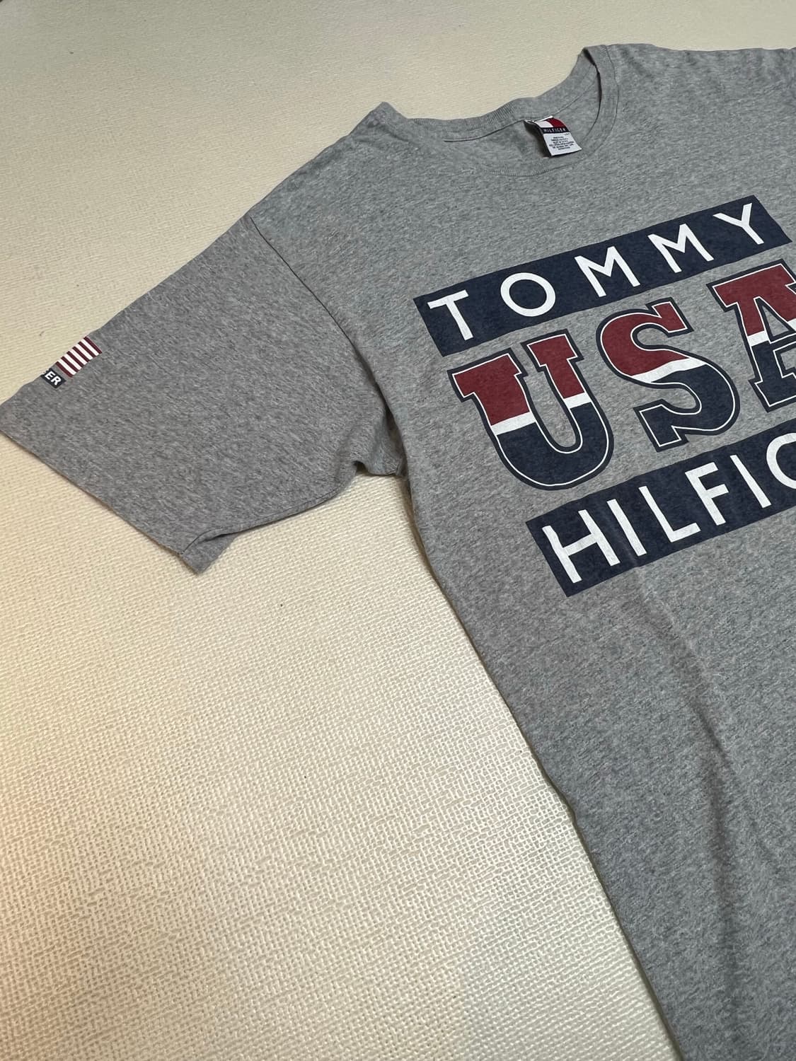 00s 미국생산 타미힐피거 빅로고 티셔츠 L사이즈ㅗ 상품이미지2