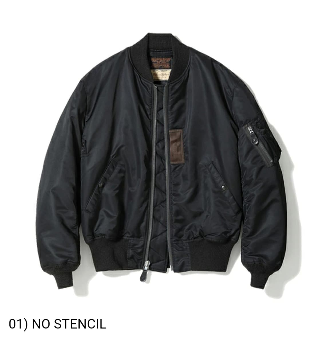 [XL] 버즈릭슨 알버트터너 MA-1 블랙  상품이미지1