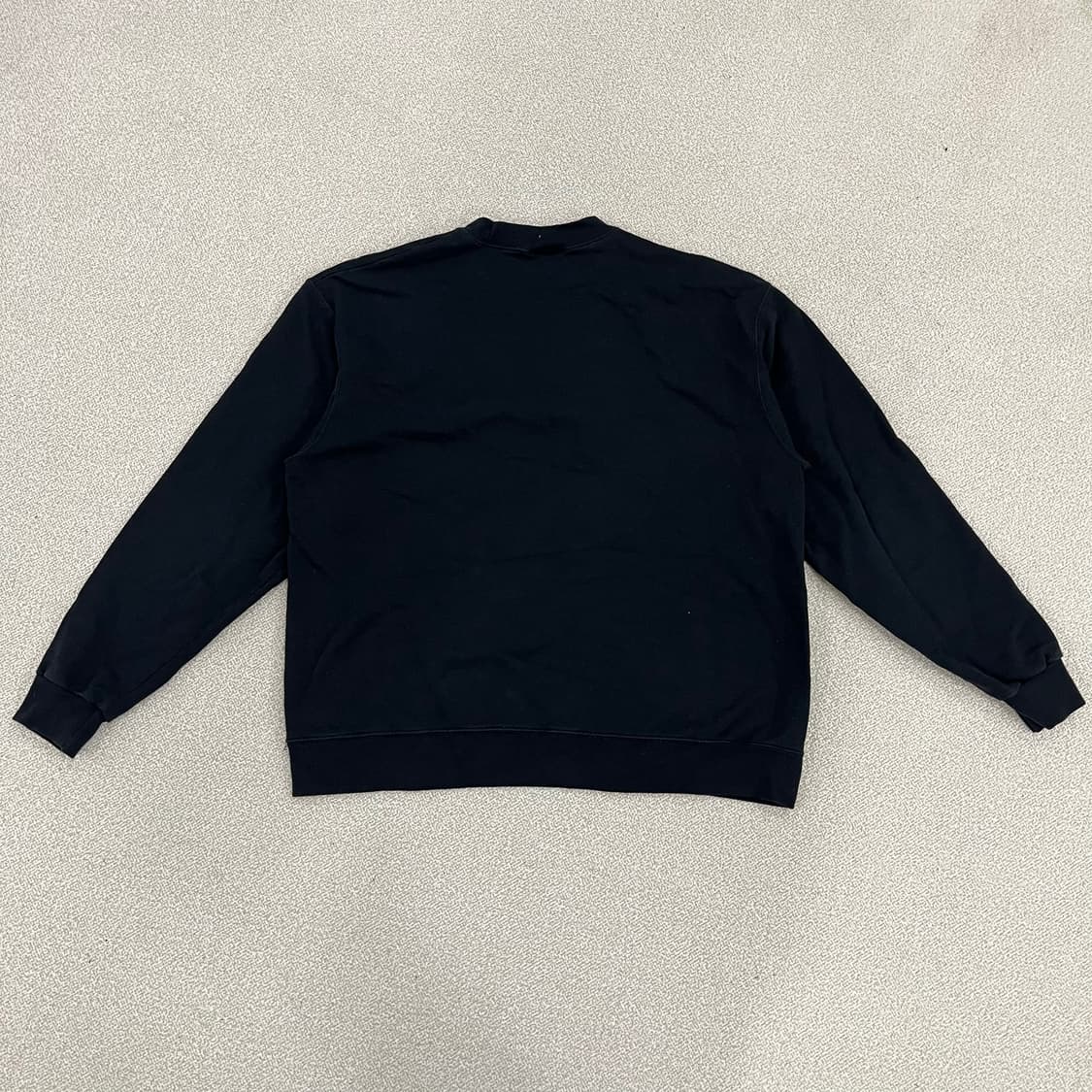 [XL] 챔피온 블랙 플리스 기모 맨투맨 스웻셔츠 0108M1 상품이미지4