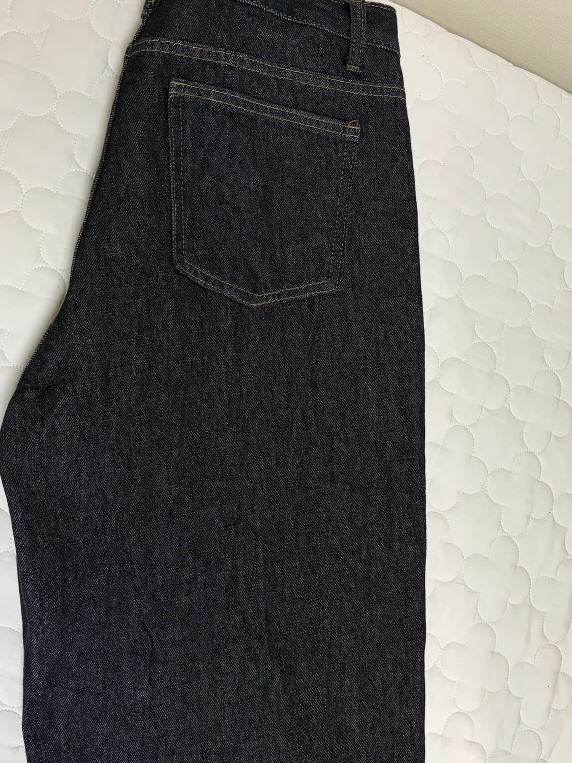 굿라이프웍스 인디고 배기 데님팬츠 상품이미지3