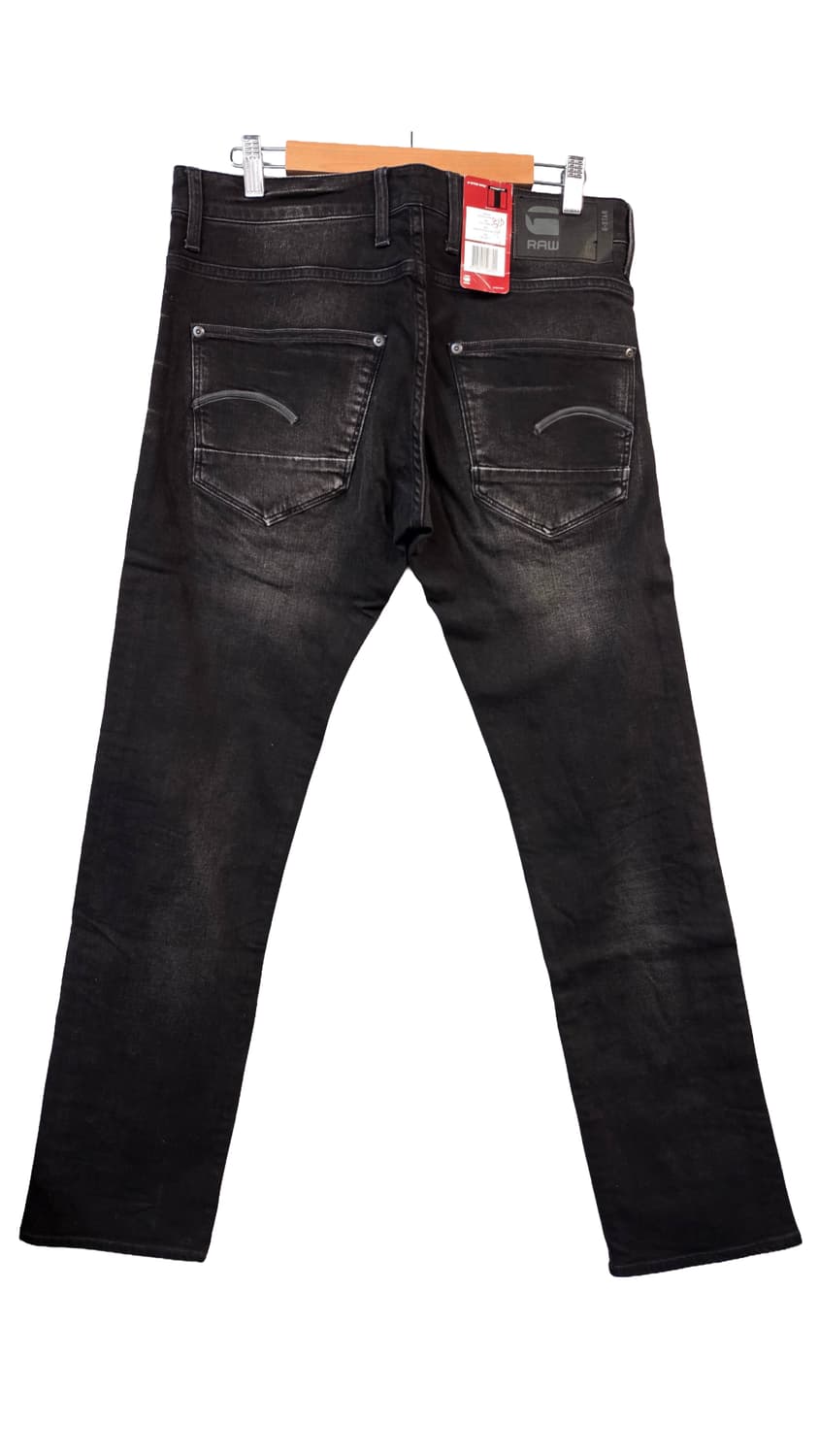 G-Star 블랙 데님 청바지(W33/L32)스판 상품이미지2