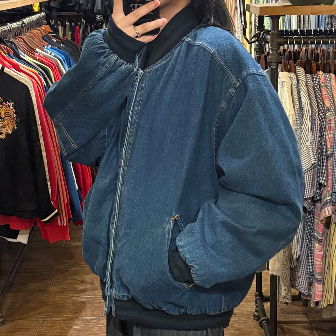 [HI] vtg 데님바시티자켓 상품이미지3