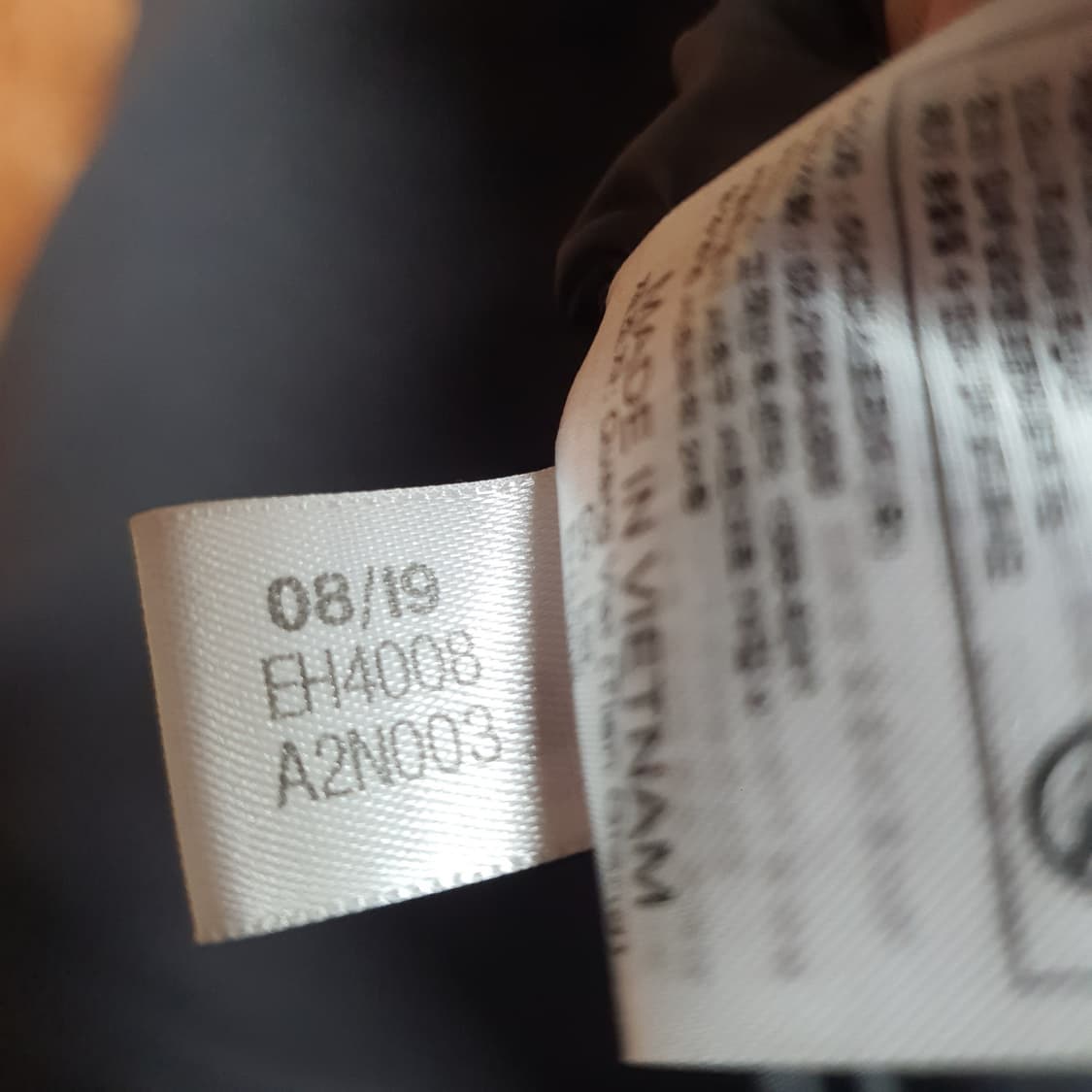 ✨ (바배) 아디다스 덕다운 빅로고 블랙 롱패딩  상품이미지5