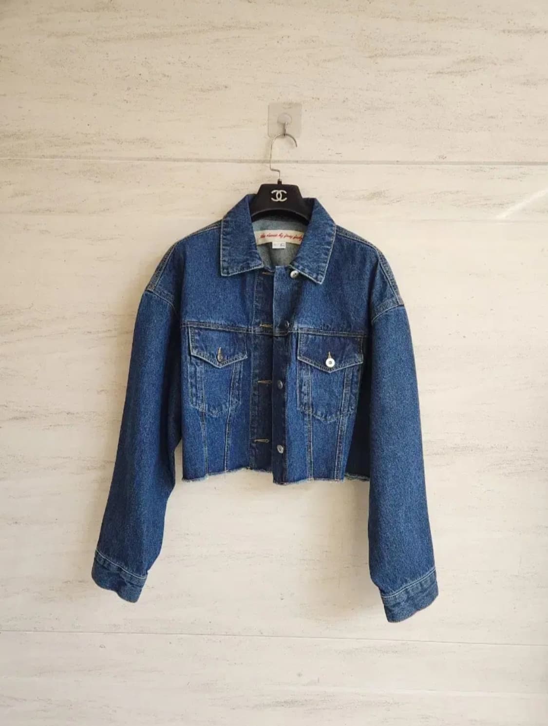 (새상품)쥬시쥬디 크롭 데님자켓 상품이미지4