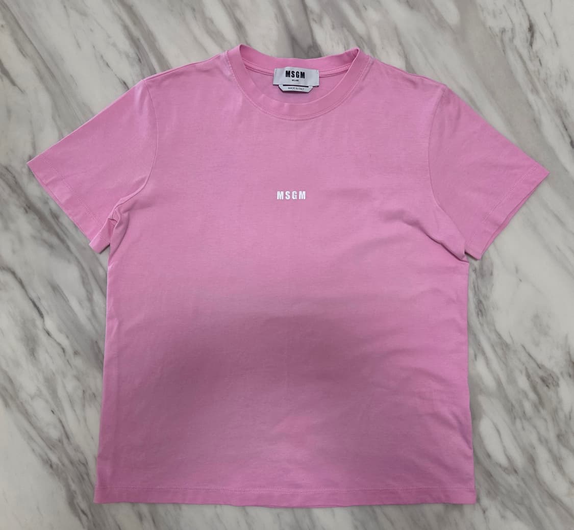 MSGM 여성 로고 반팔 티셔츠 상품이미지1