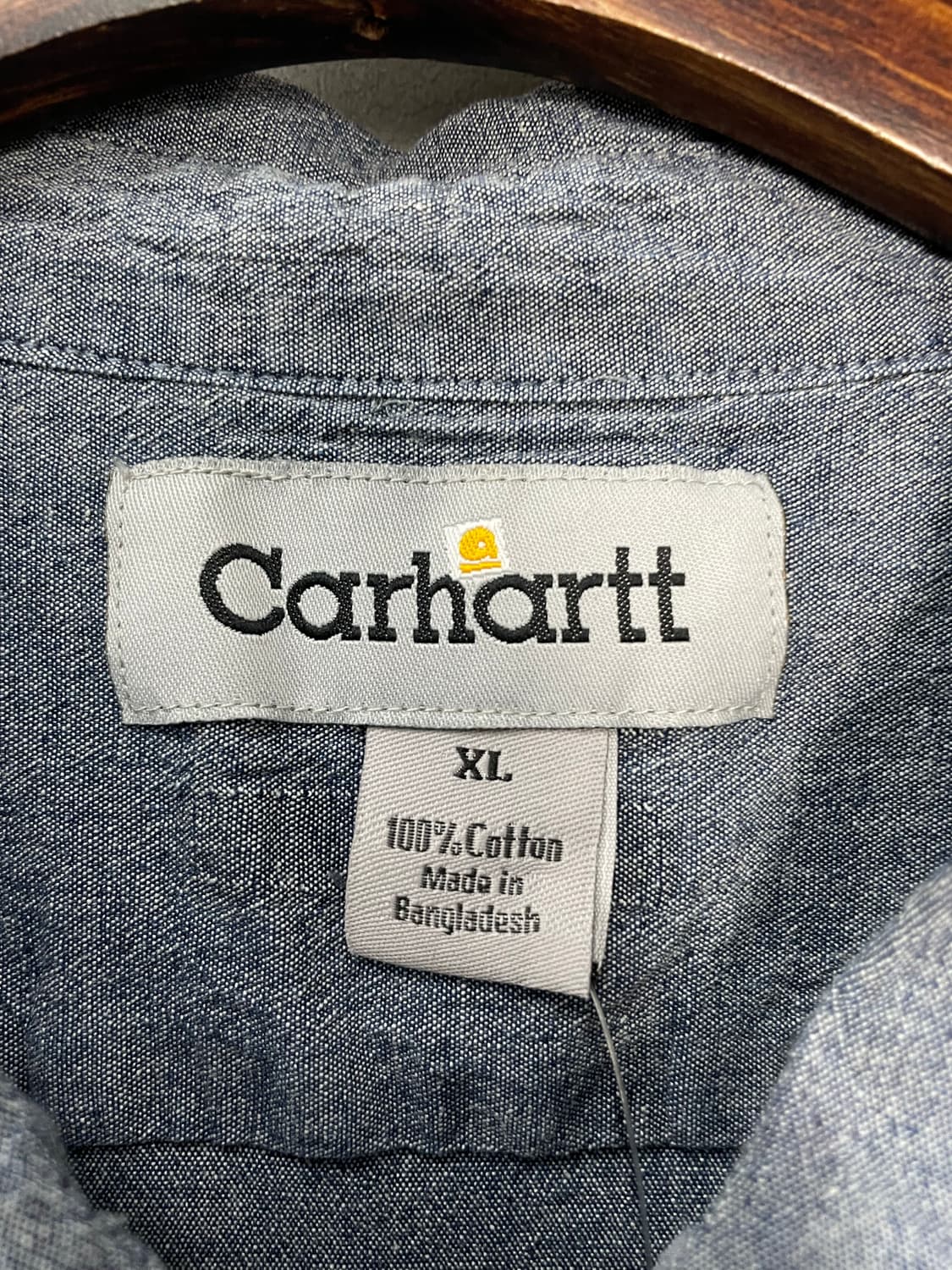 칼하트 블루 반팔 셔츠 H2295 상품이미지5