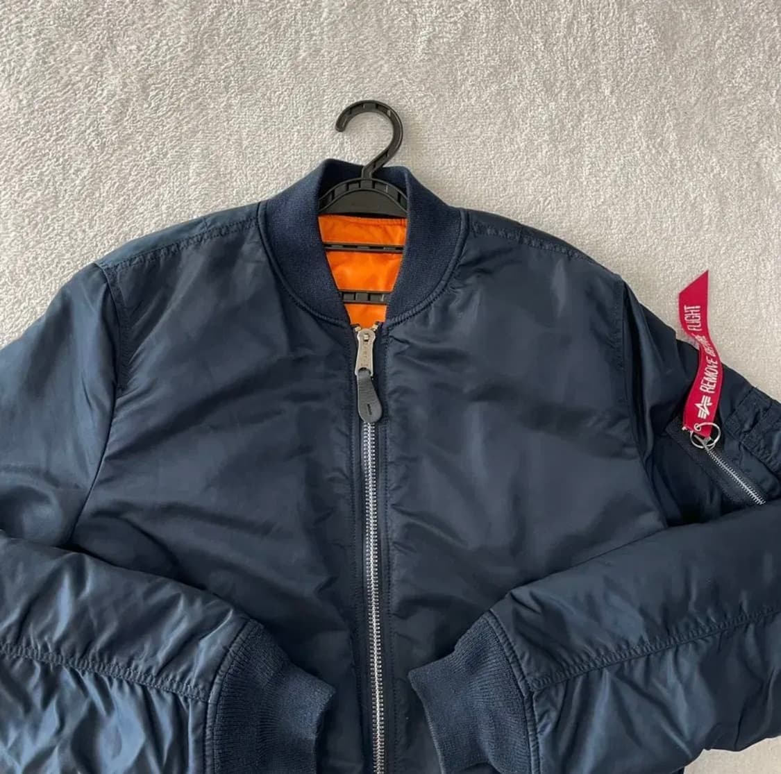 알파인더스트리 ma-1 네이비 L사이즈 상품이미지2