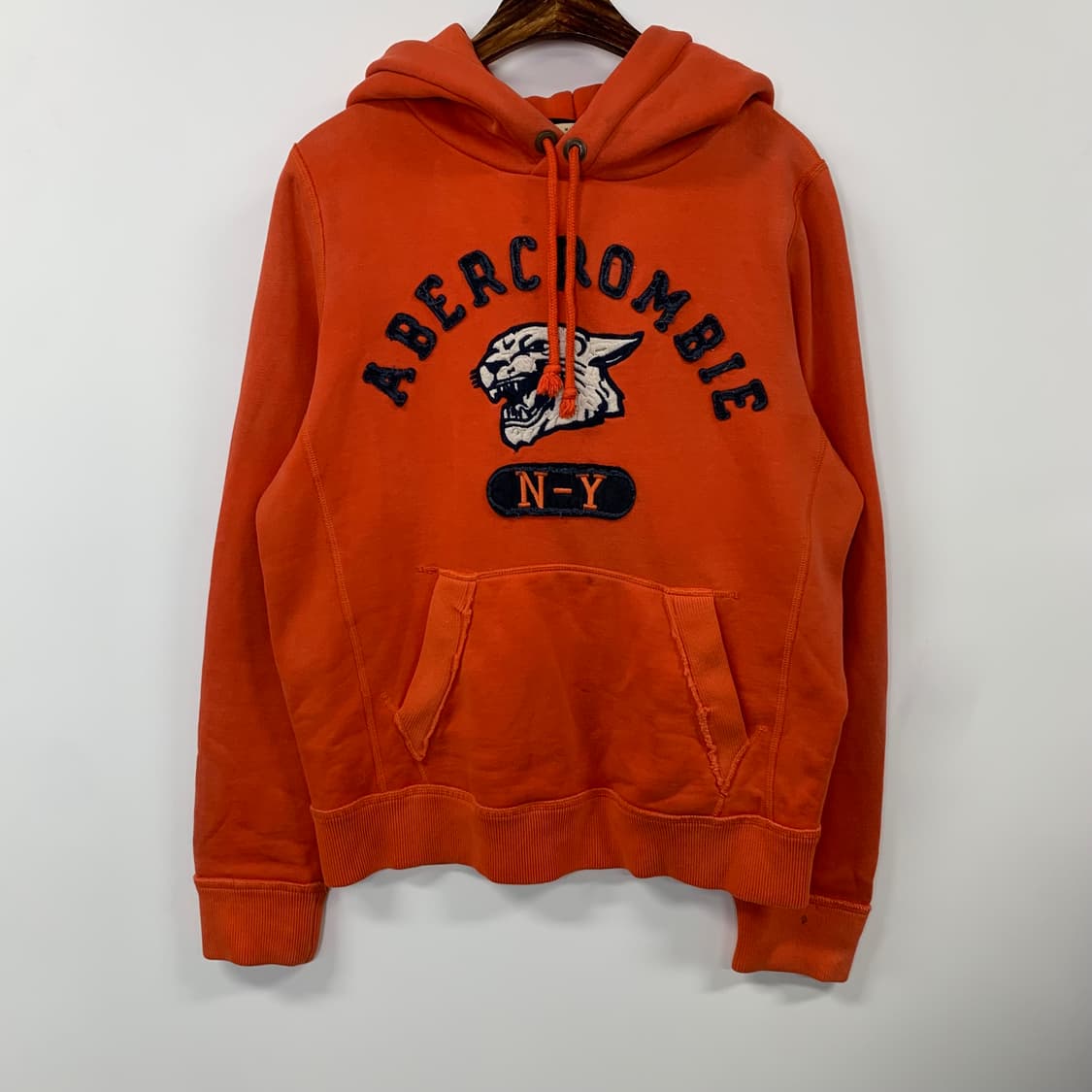 아베크롬비 y2k 와투케 타이거 오렌지 후드티 상품이미지2