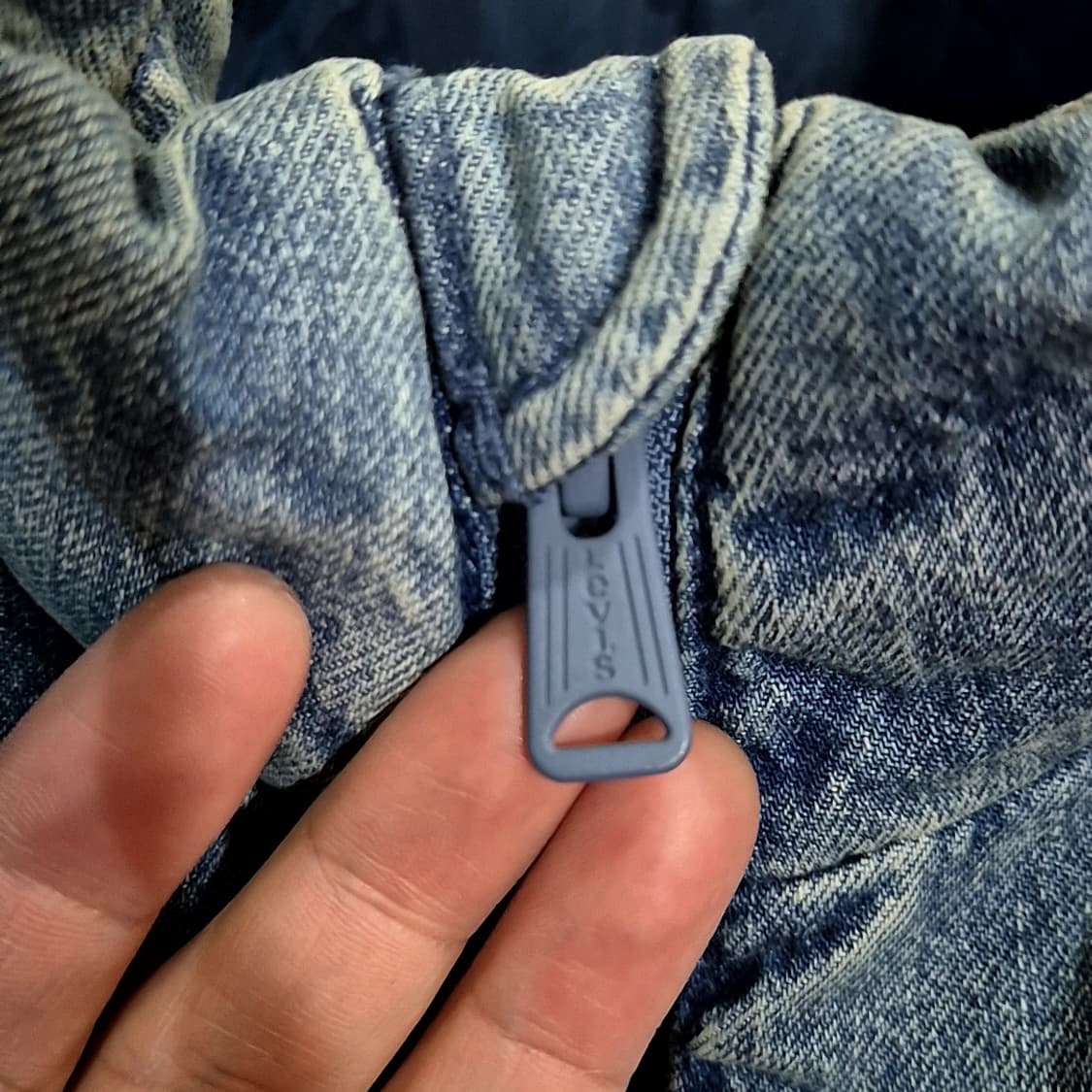 Levis 리바이스 웨스턴 데님 패딩 점퍼 상품이미지4