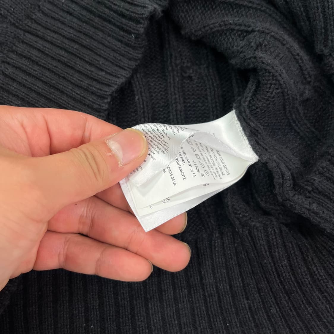 95 폴로 랄프로렌 신형라벨 꽈배기 브이넥 니트  상품이미지5