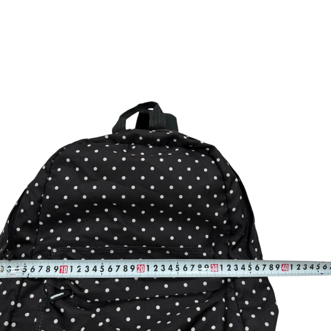 아식스 빈티지 도트 땡땡이 패턴 모리걸 백팩 가방 블랙 상품이미지6
