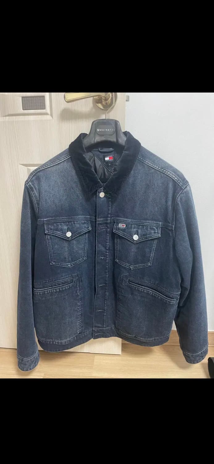 타미힐피거 타미진스 트러커 흑청자켓 L 상품이미지2