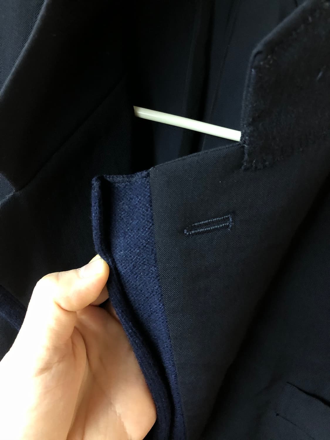 Comme des garcons homme 니트 도킹 코트 s 상품이미지4