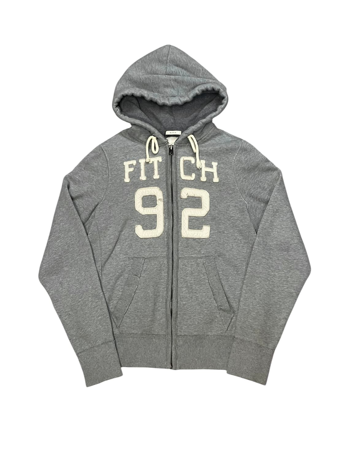 아베크롬비 기모 후드집업 그레이 M #csz3977 상품이미지3