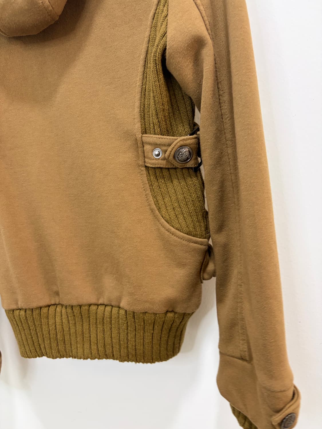 Y2k 브라운 카고 후드집업 상품이미지9