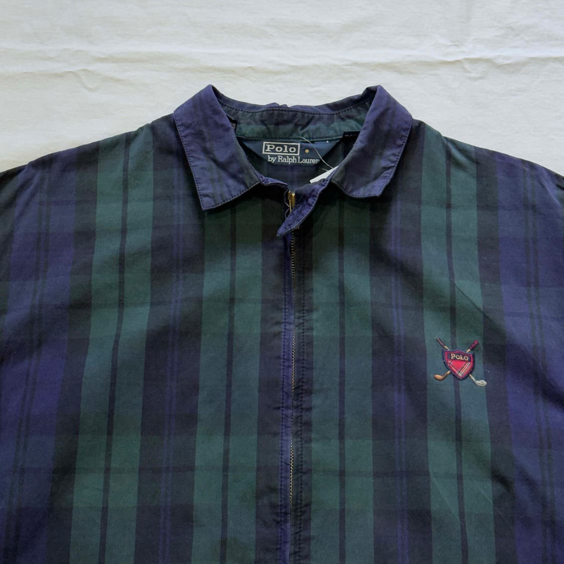90s 폴로 랄프로렌 체크 스윙탑 자켓 상품이미지2