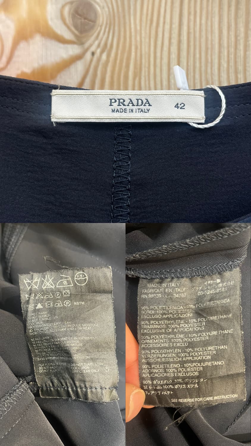 프라다 리본 원피스 상품이미지10