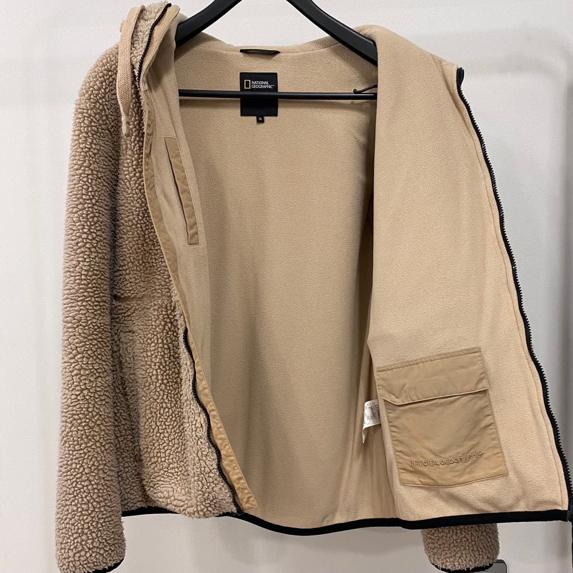 내셔널지오그래픽 후리스 후드 집업 상품이미지6