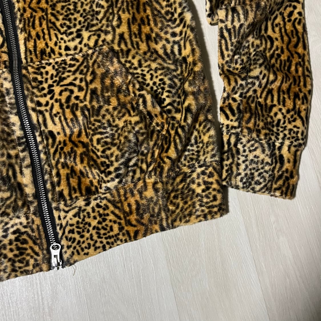 Joyrich . 조이리치 투웨이 레오파드 후드집업 상품이미지4