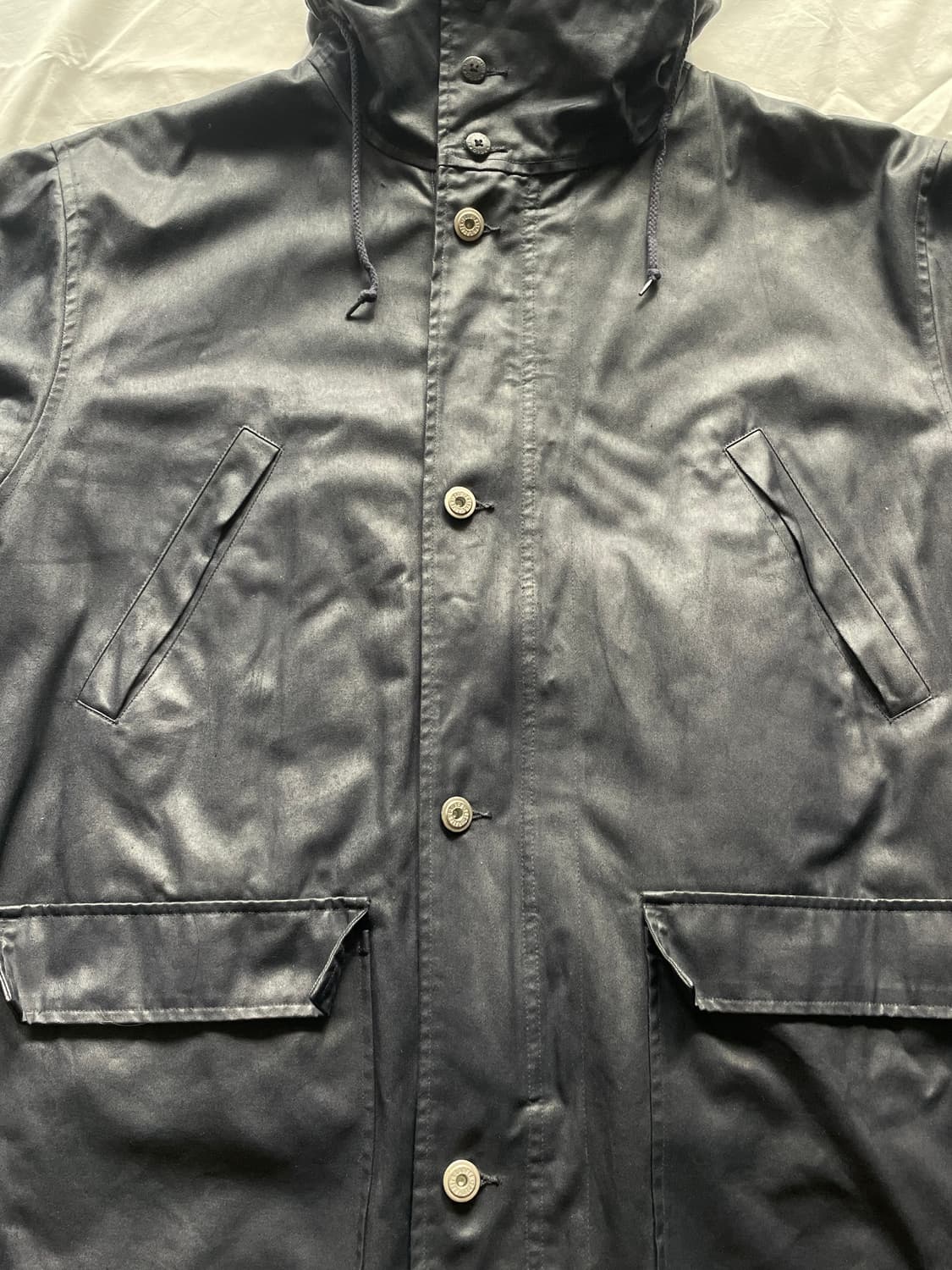 90's 폴로 스포츠 왁스 후드 코트 상품이미지2