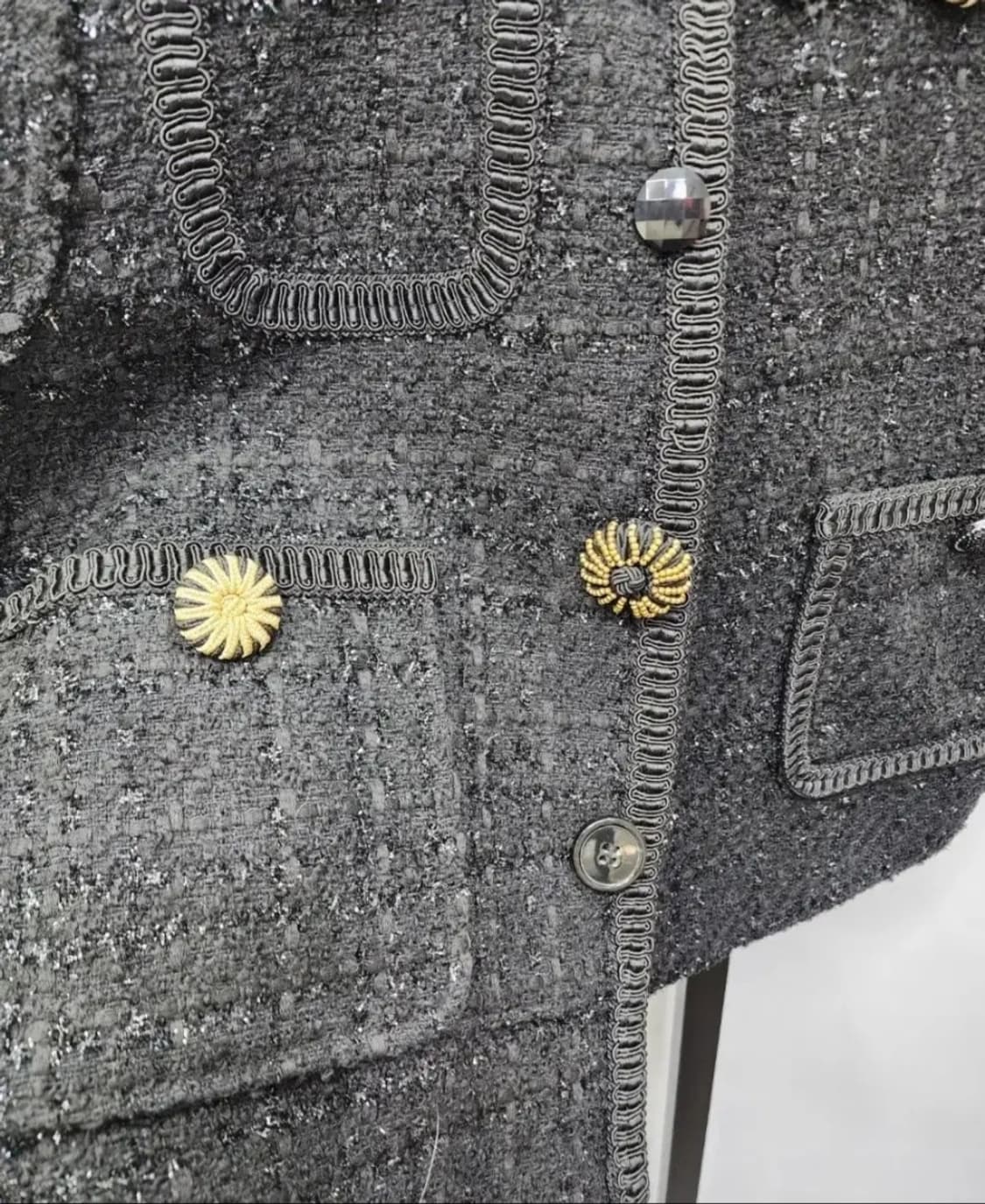 NINEONCE  트위드 조끼 프리사이즈 상품이미지3