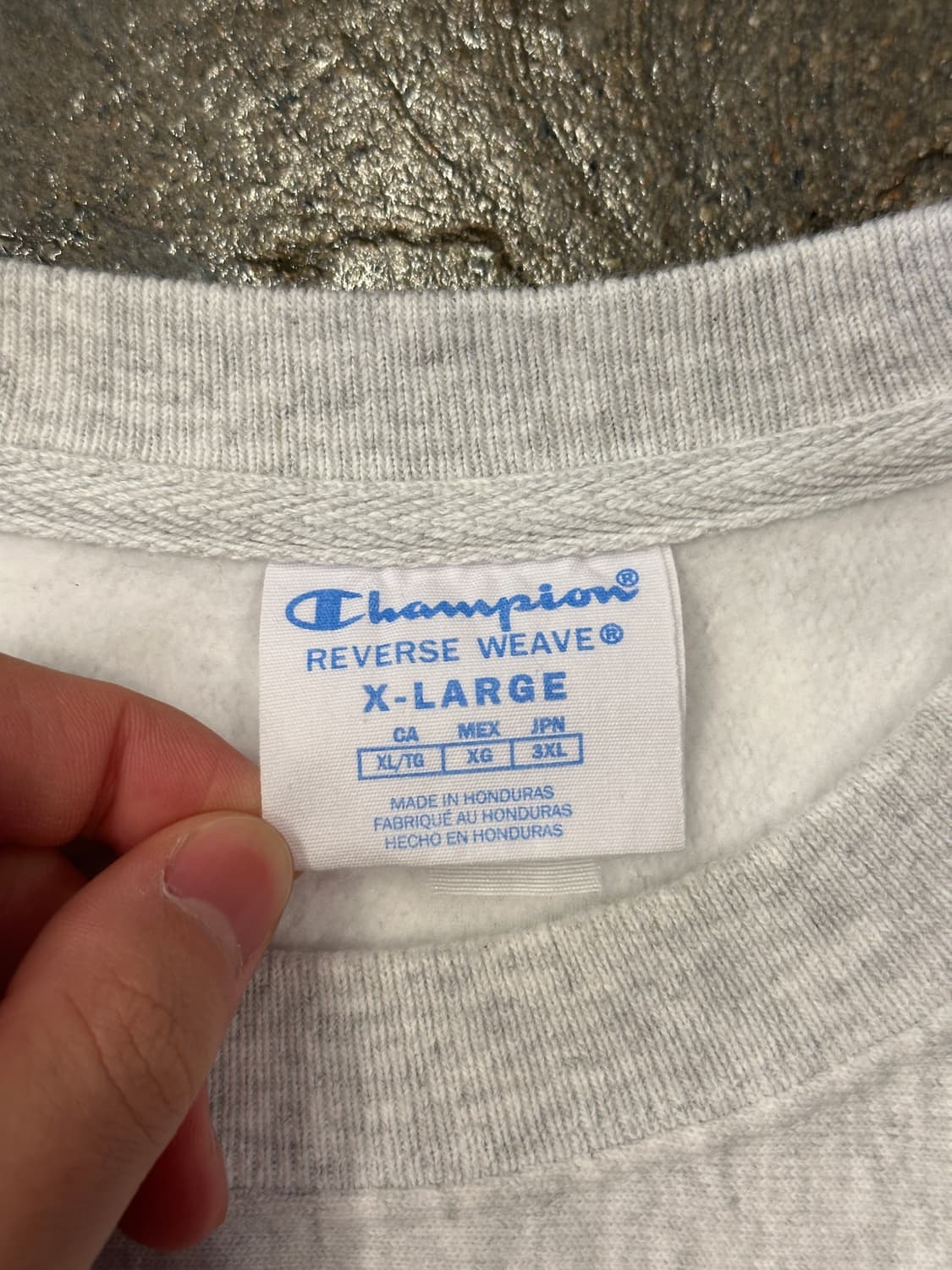 챔피온 리버스위브 유니버시티 스웻셔츠 XL 상품이미지4