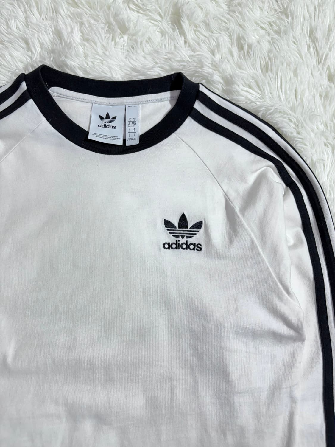 아디다스 유로파 오버핏 화이트 슬리브  상품이미지5