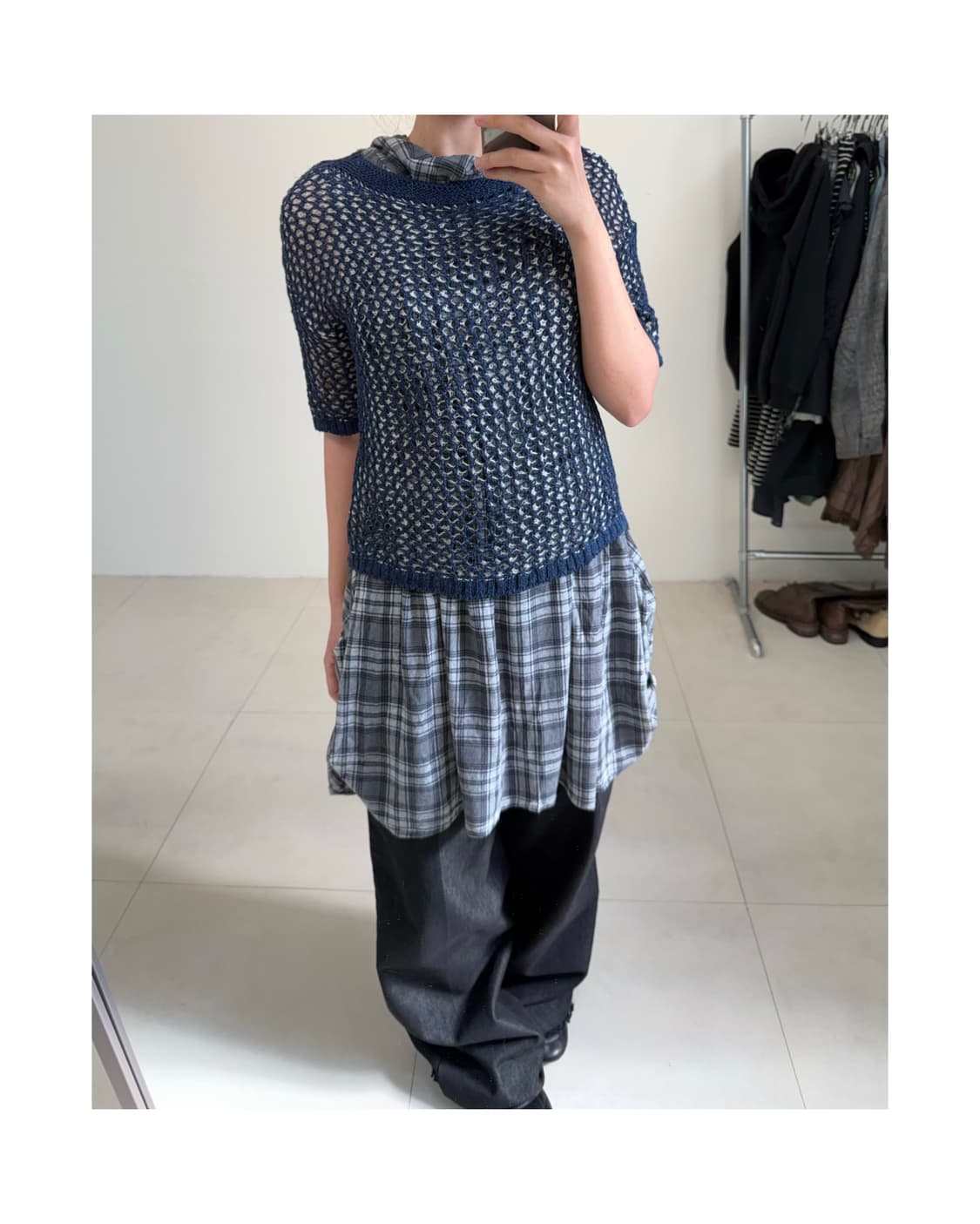 빈티지 펀칭 티셔츠 상품이미지4