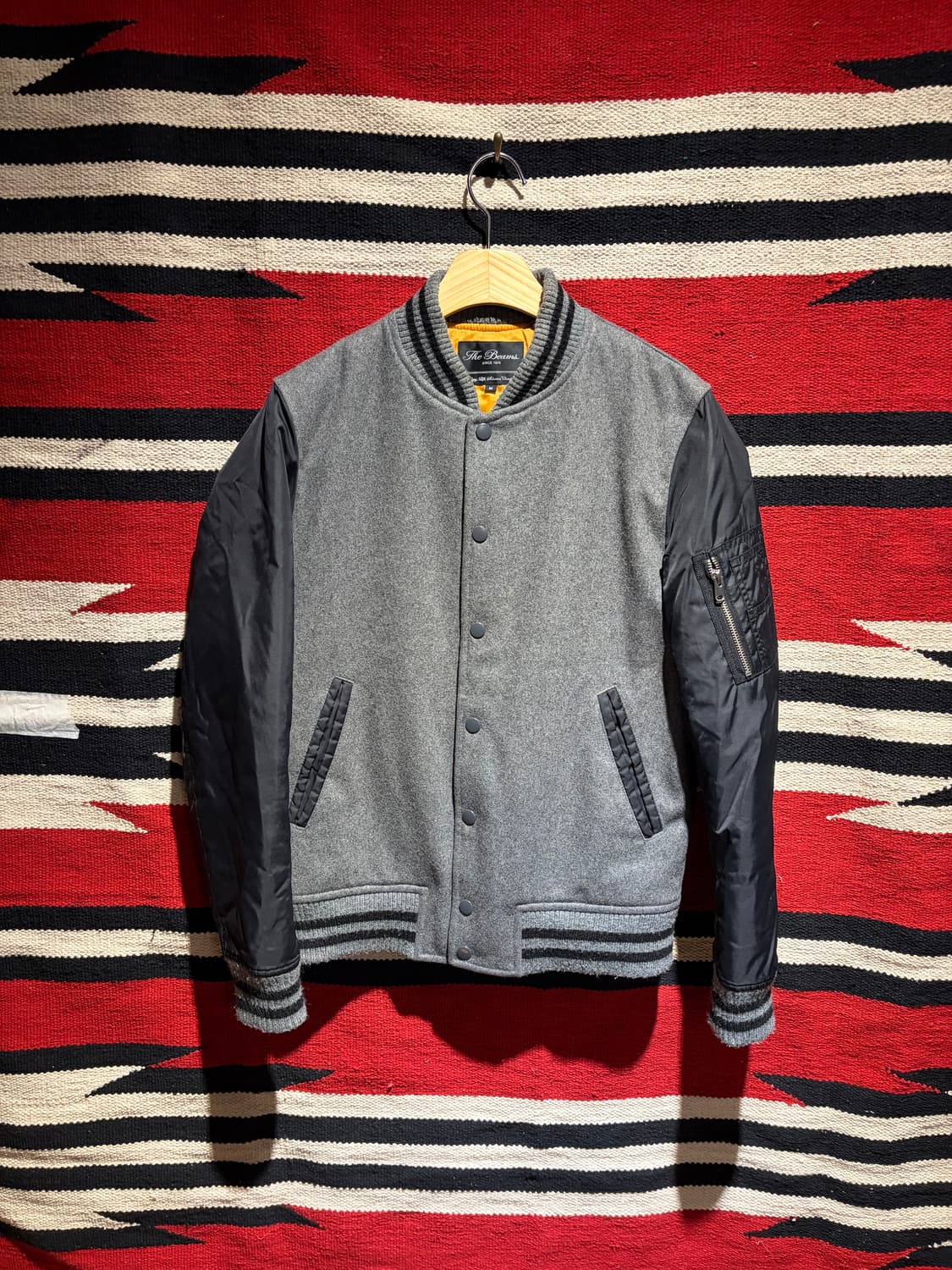 Beams wool ma-1 blouson /빔즈 마원 항공점퍼 블루종 상품이미지1