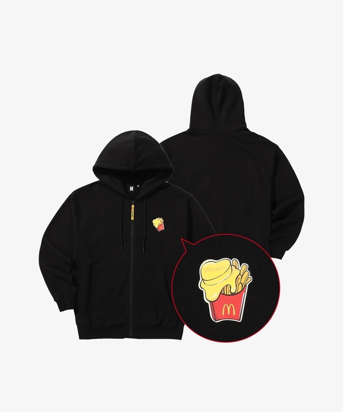 BTSxMcD] Melting Zip Hoodie  상품이미지1