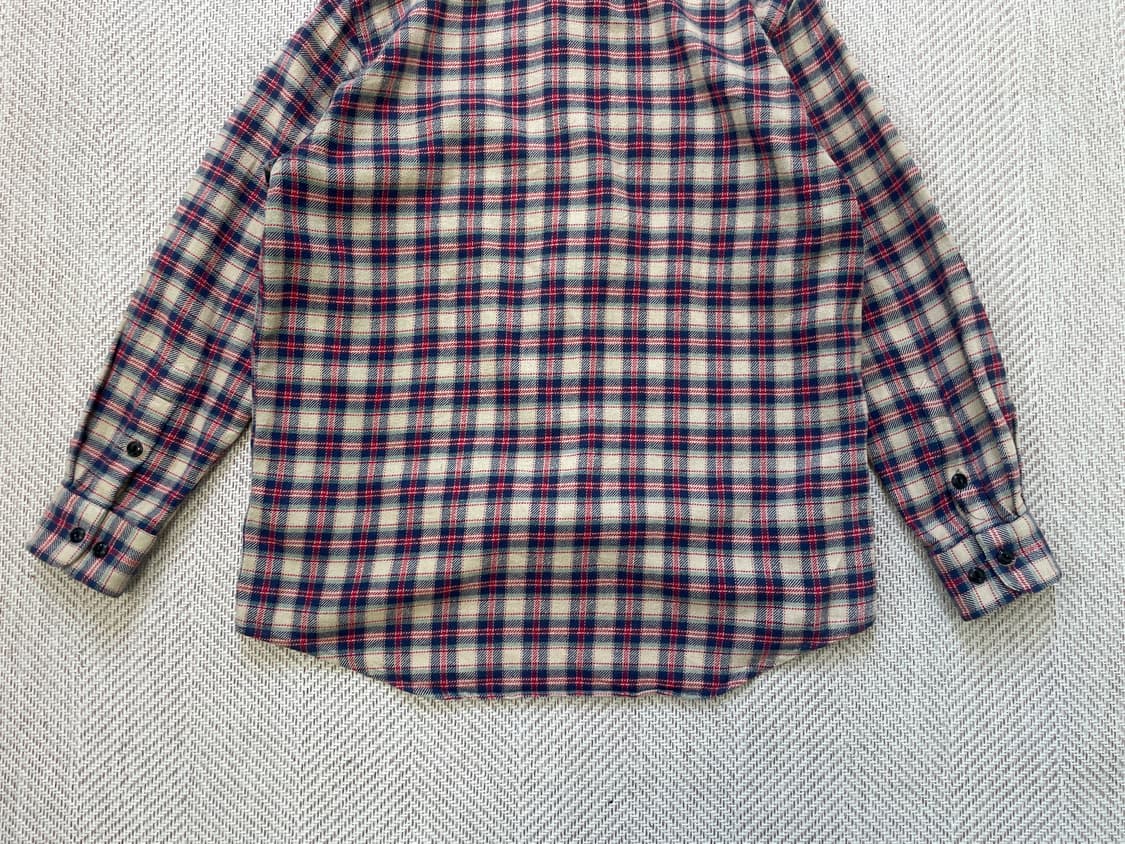 빈티지 플란넬 플랩포켓 체크셔츠  J04198 상품이미지8