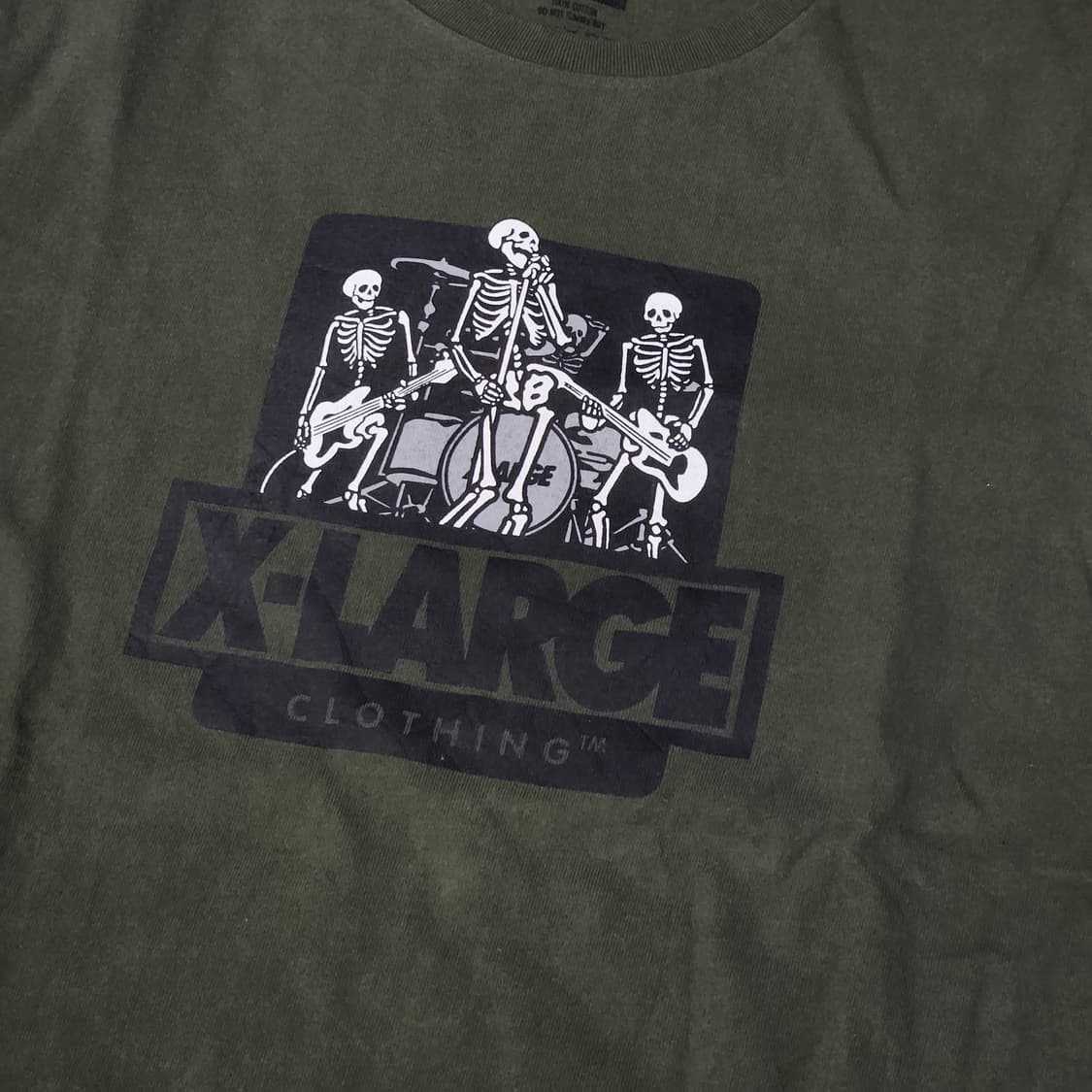X-LARGE 해골밴드 반팔 L 상품이미지2