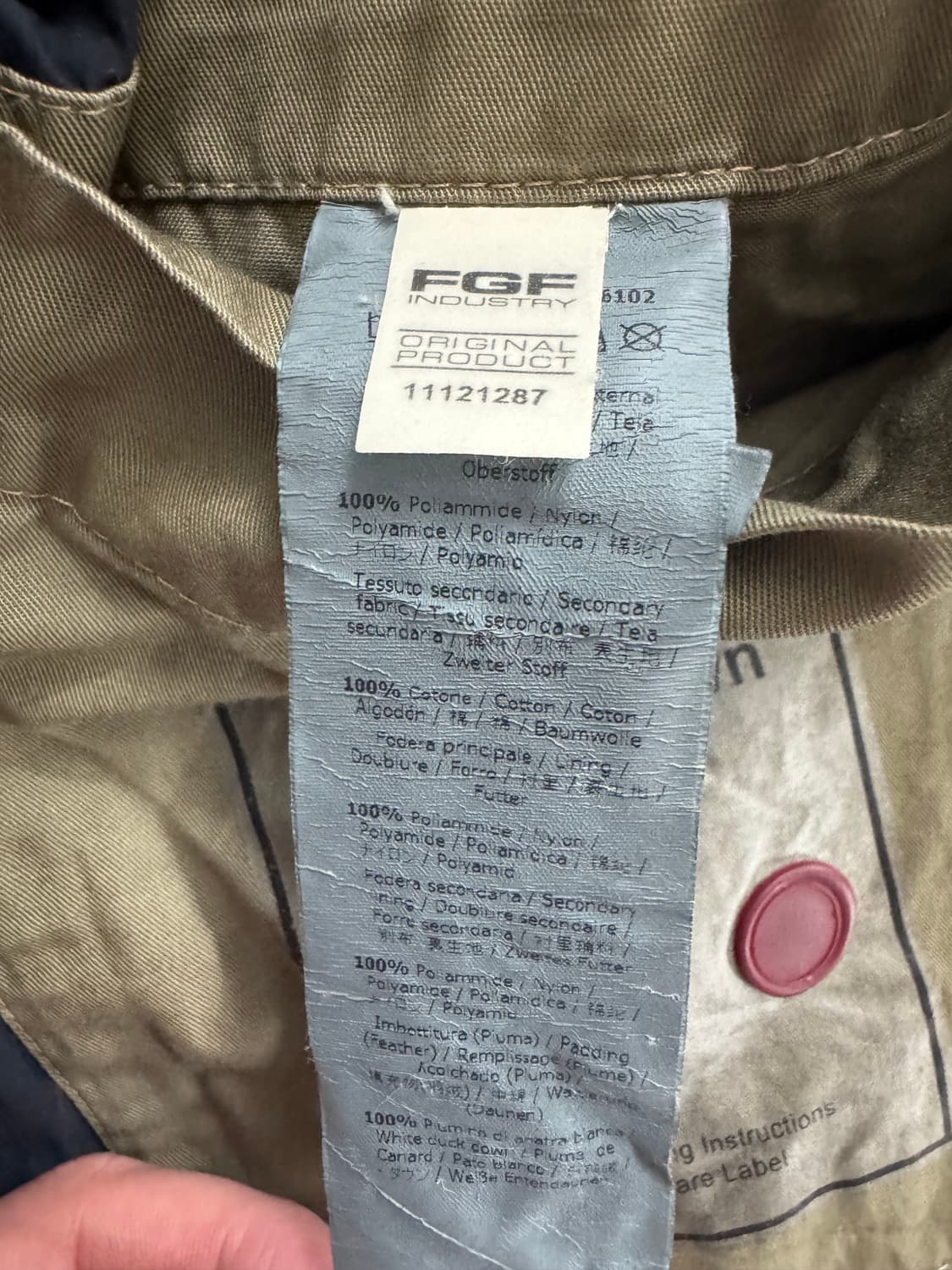 텐씨 알파인다운자켓 상품이미지4