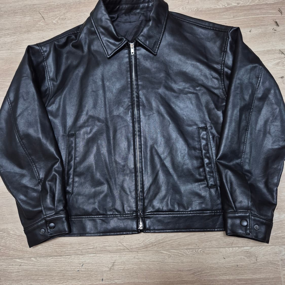 THEY 데이 남성 레더 가죽 자켓 FREE 상품이미지3