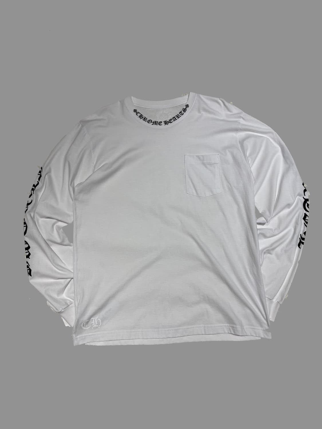 크롬하츠 넥 로고 슬리브 상품이미지1