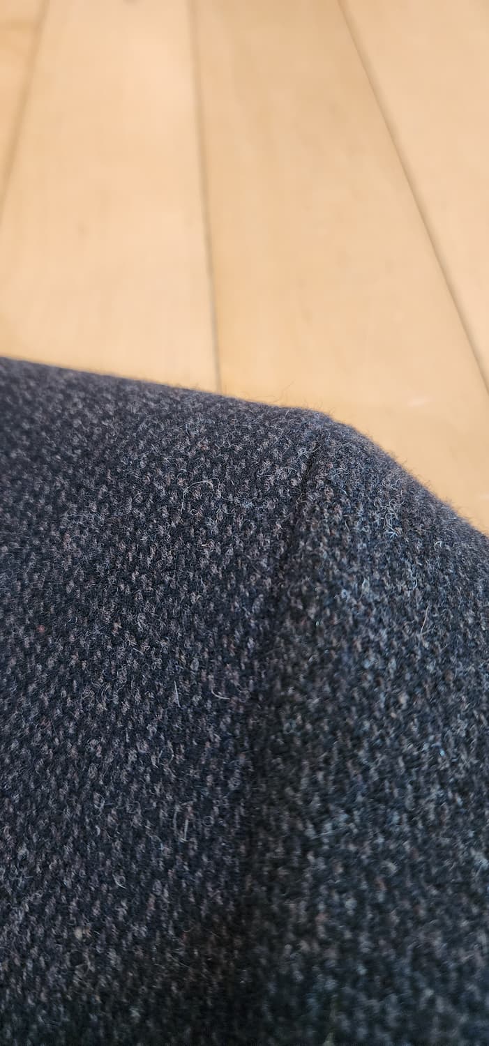 브라운 모직 트위드자켓 XL 상품이미지6