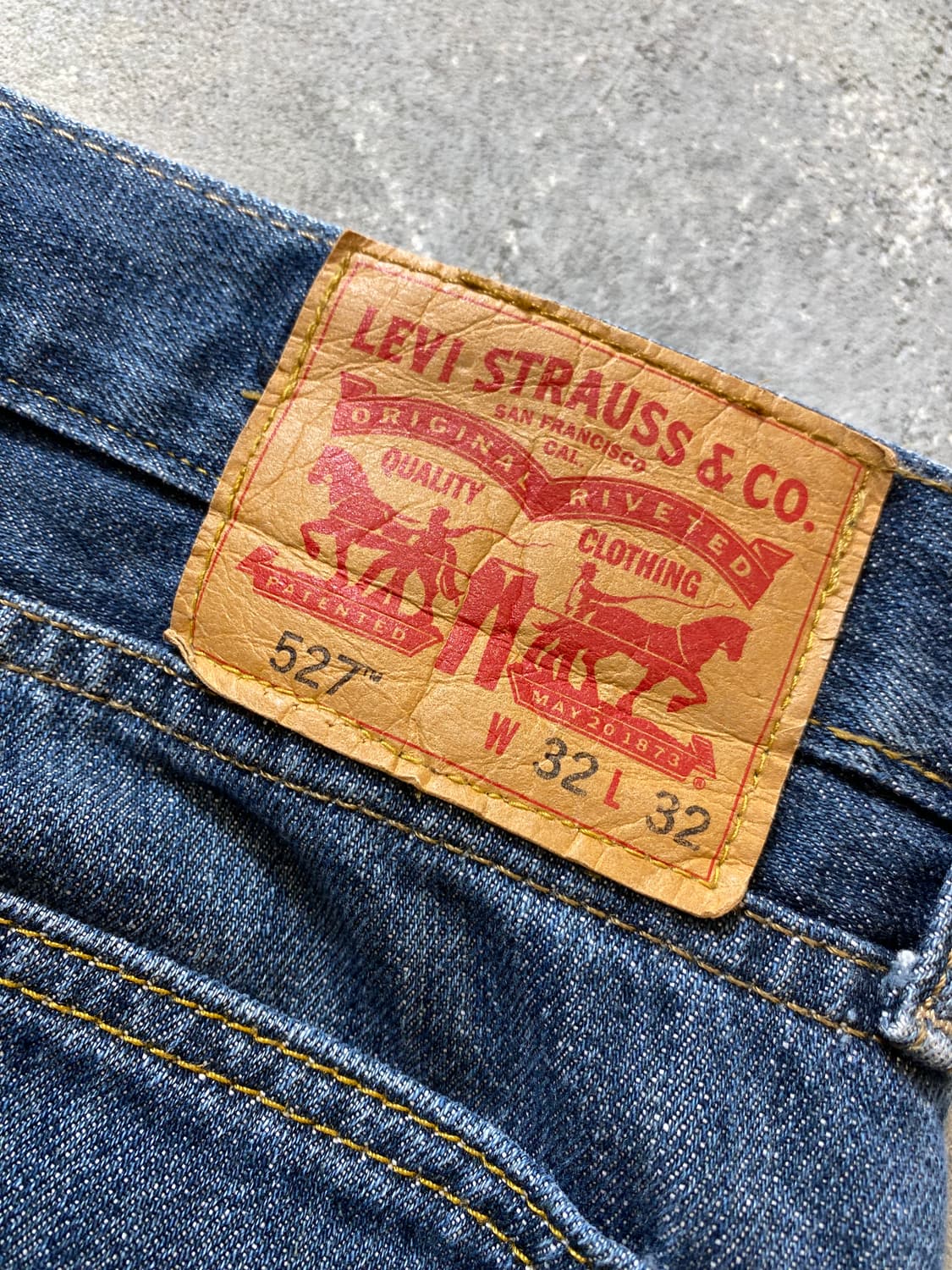 [30-31] 리바이스 527 로우 부츠컷 데님팬츠 상품이미지7