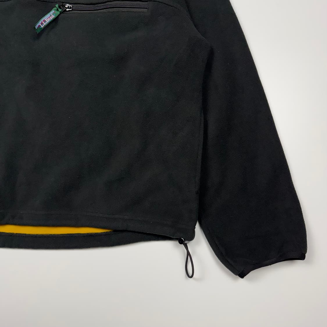 (107) 엘엘빈 Solon 플리스 풀오버 블랙 상품이미지5