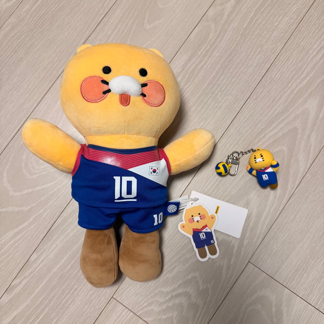 김연경 x 키카오프렌즈 롱 팔다리 인형 춘식이 + 키링 상품이미지1