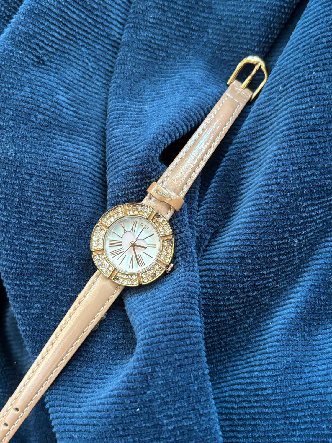 vintage ost heart leather band watch 상품이미지1