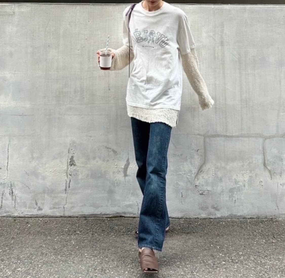 Our Legacy 아워레가시 믹스 롱슬리브 티 상품이미지7