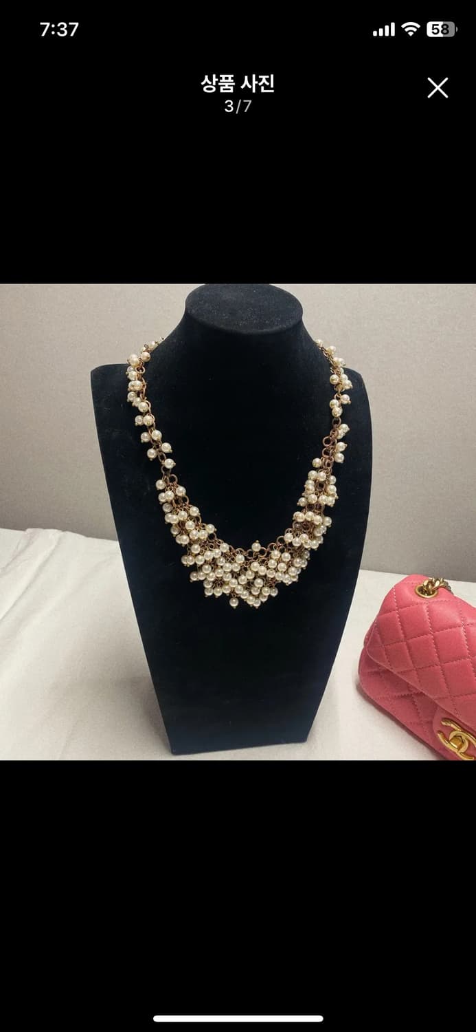 진주구슬 목걸이 상품이미지3