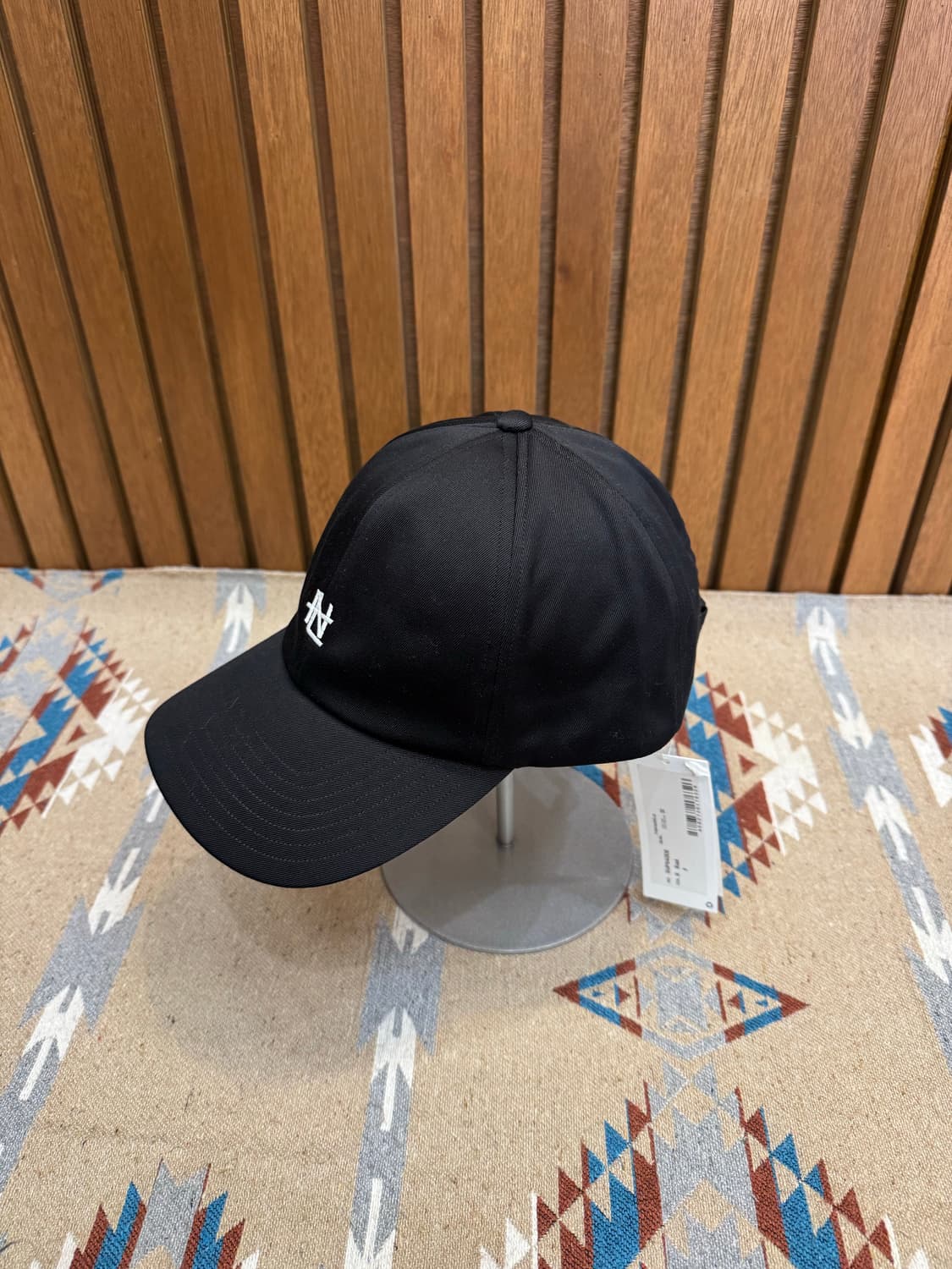 [OS] 나나미카 6패널 치노 캡 블랙 상품이미지2