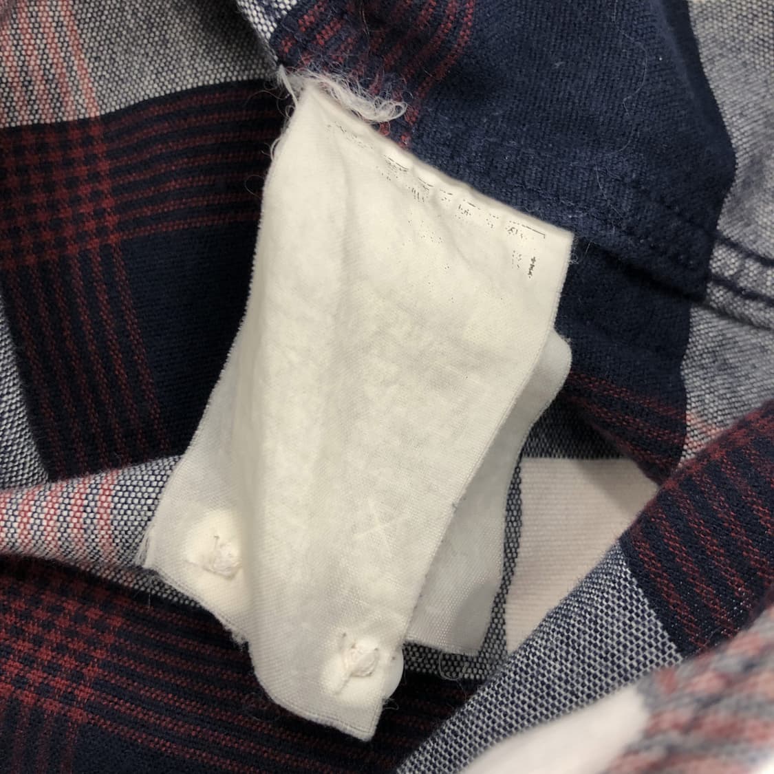 빈폴 자수로고 브러쉬 체크셔츠 100 사이즈 상품이미지6