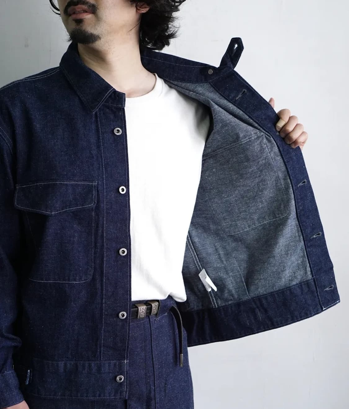 25aw Roval Canadian Navy Denim Work jkt 상품이미지10