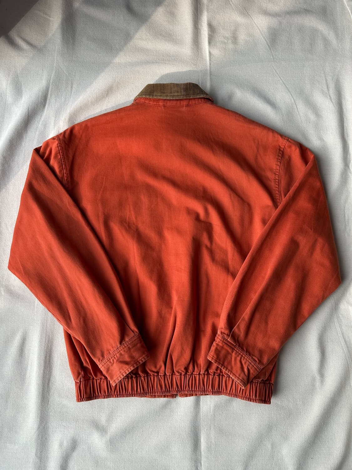 90s 폴로 해링턴 자켓 (100 / 오렌지 / 코듀로이 카라) 상품이미지5