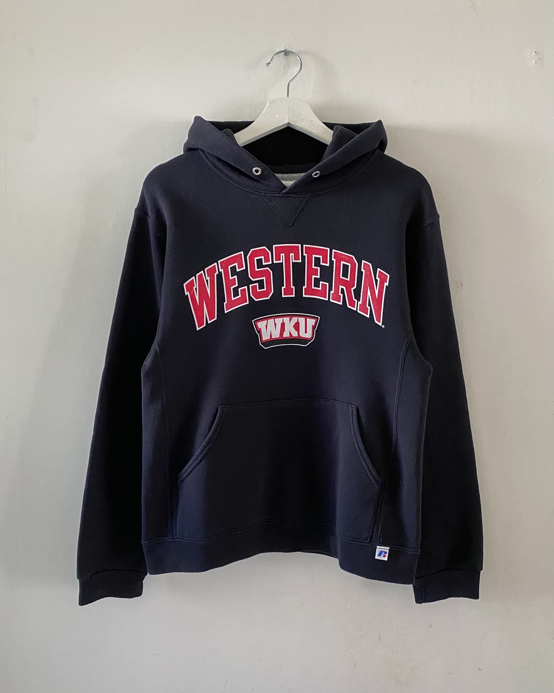 러셀 WESTERN 블랙 후드티 상품이미지1
