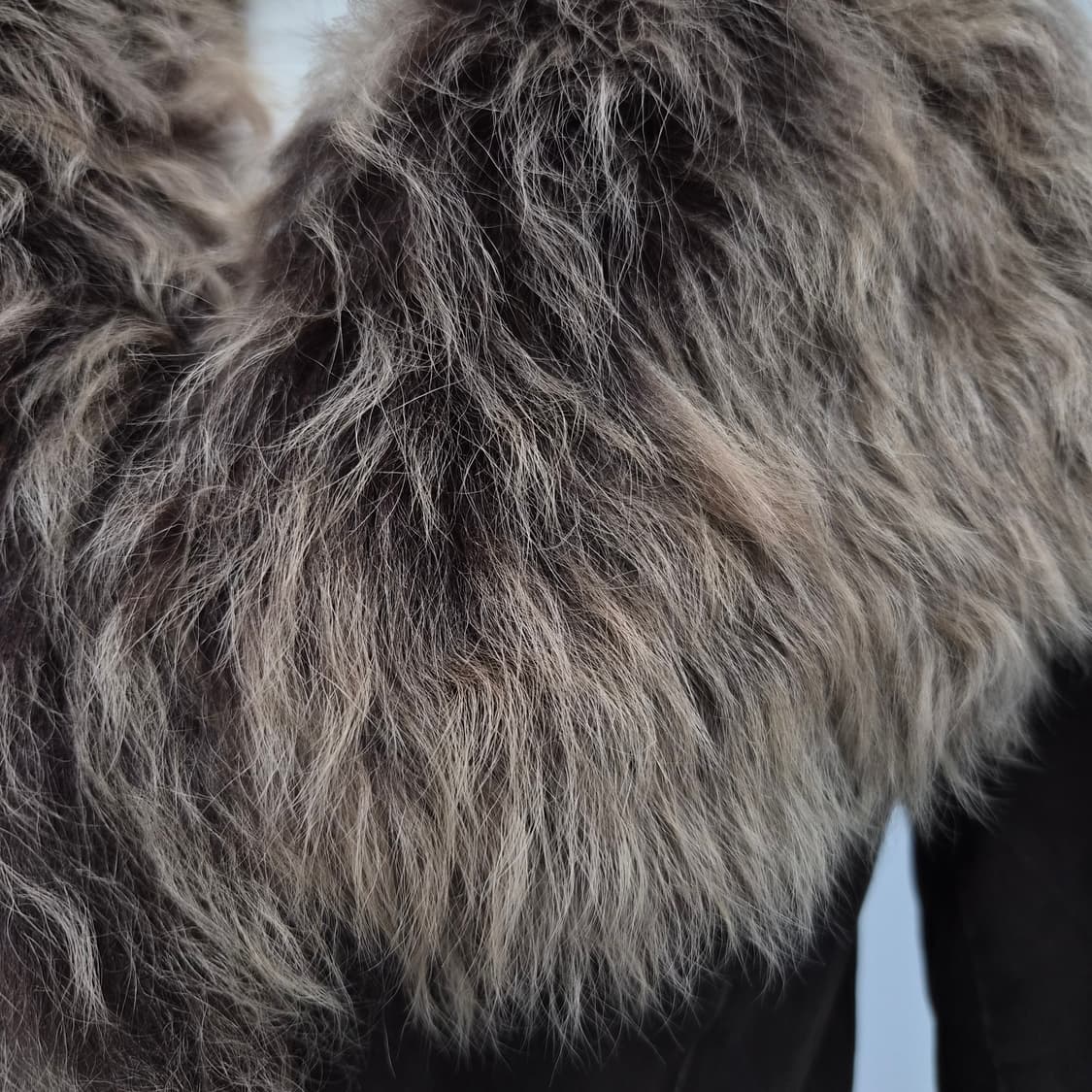 리얼양털 퍼카라 무스탕자켓 상품이미지5