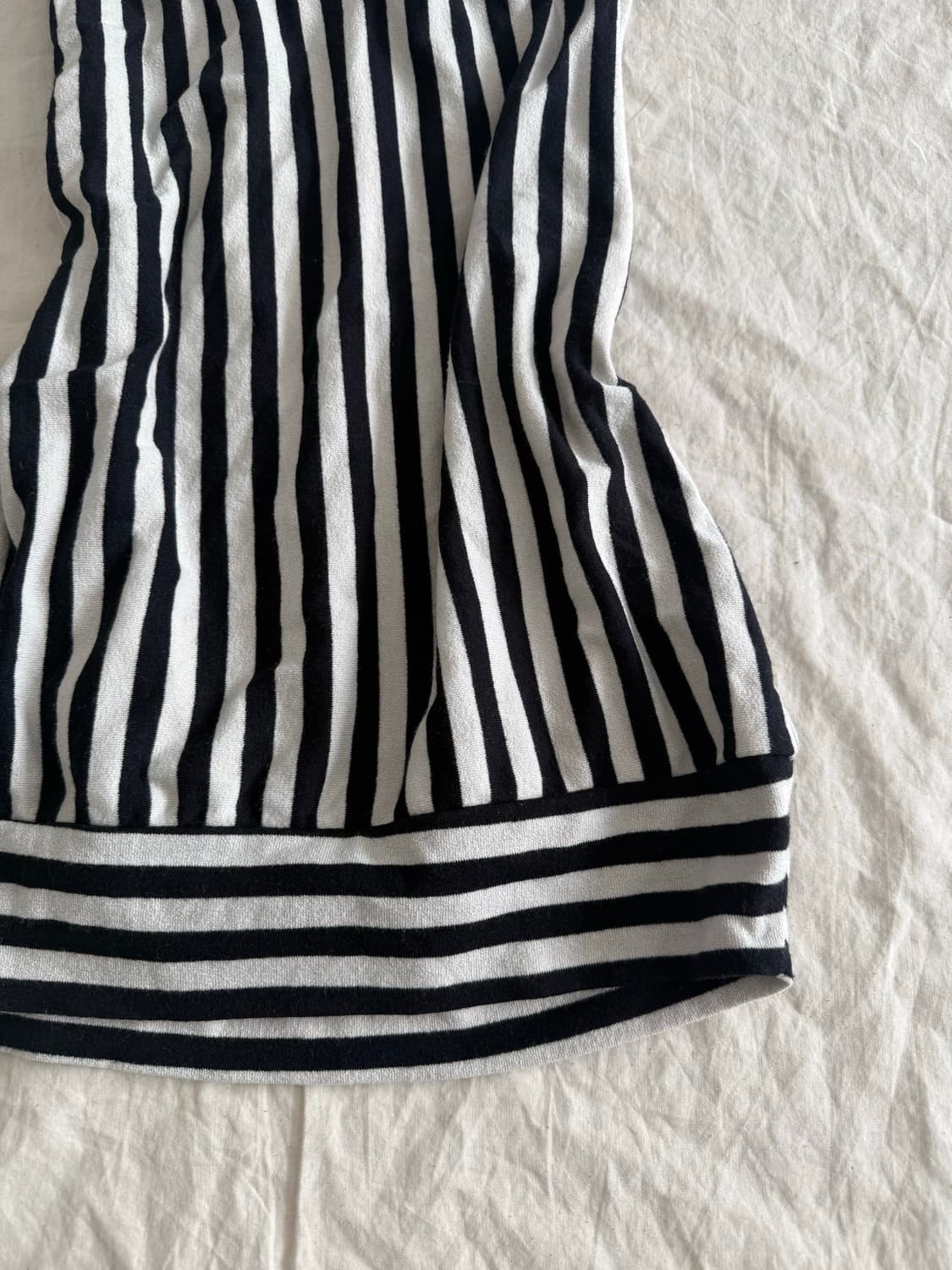 스트라이프 긱시크 갸루 튜브탑 미니원피스  상품이미지5